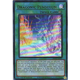 Dragonic Pendulum Carta yugi MP23-EN205 Ultra Rare