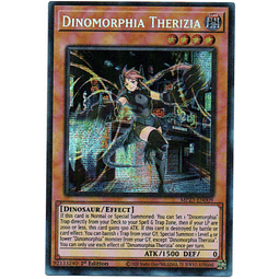 Dinomorphia Therizia Carta yugi MP23-EN009 Prismatic Secret Rare