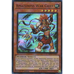 Amazoness War Chief Carta yugi MP23-EN221 Ultra Rare
