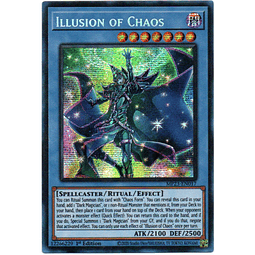 Illusion of Chaos Carta yugi MP23-EN017 Prismatic Secret Rare
