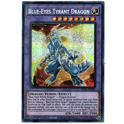 Blue-Eyes Tyrant Dragon Carta yugi MP23-EN019 Prismatic Secret Rare