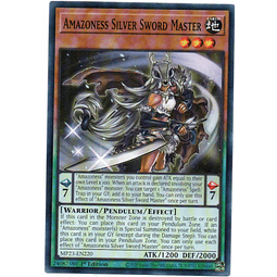 Amazoness Silver Sword Master Carta yugi MP23-EN220 Common