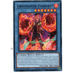 Libromancer Fireburst Carta yugi MP23-EN112 Common