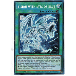 Vision with Eyes of Blue Carta yugi MP23-EN026 Prismatic Secret Rare