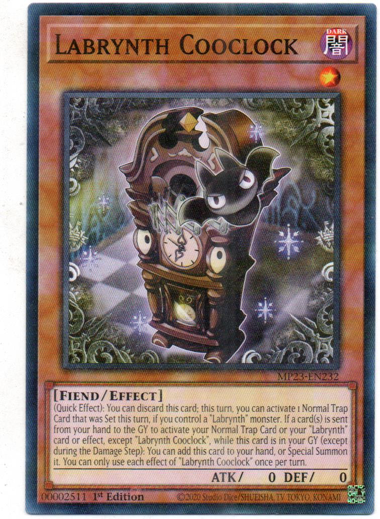 Labrynth Cooclock Carta yugi MP23-EN232 Common