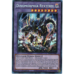 Dinomorphia Rexterm Carta yugi MP23-EN082 Prismatic Secret Rare