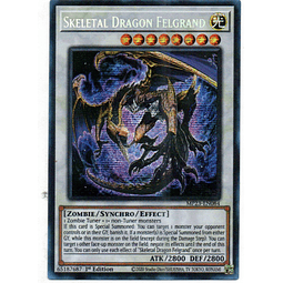 Skeletal Dragon Felgrand Carta yugi MP23-EN084 Prismatic Secret Rare