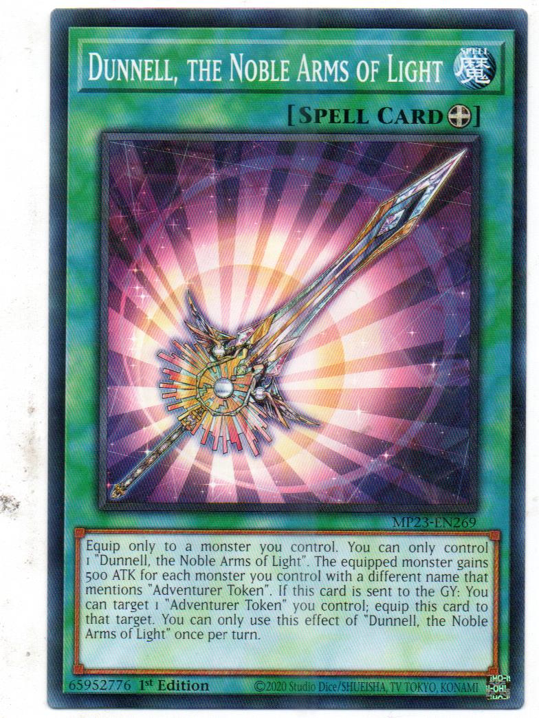 Dunnell, the Noble Arms of Light Carta yugi MP23-EN269 Common