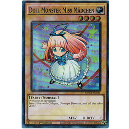 Doll Monster Miss Mädchen Carta yugi MP23-EN051 Super Rare