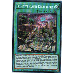 Primitive Planet Reichphobia Carta yugi MP23-EN096 Prismatic Secret Rare