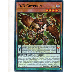 D/D Gryphon Carta yugi MP23-EN011 Common