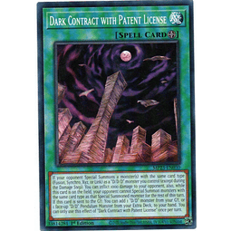 Dark Contract with Patent License Carta yugi MP23-EN030 Common