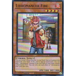 Libromancer Fire Carta yugi MP23-EN058 Ultra Rare