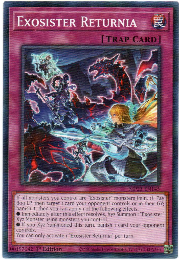 Exosister Returnia Carta yugi MP23-EN145 Common