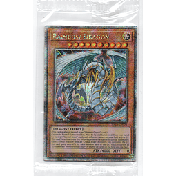 Rainbow Dragon Carta yugi TN23-EN004 Quarter Century Secret Rare
