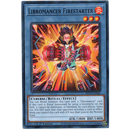 Libromancer Firestarter Carta yugi MP23-EN046 Common