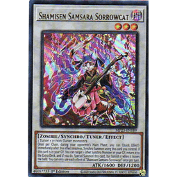Shamisen Samsara Sorrowcat Carta yugi MP23-EN189 Ultra Rare