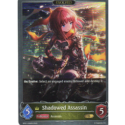 Shadowed Assassin (Evolved) carta shadowverse BP01-030EN