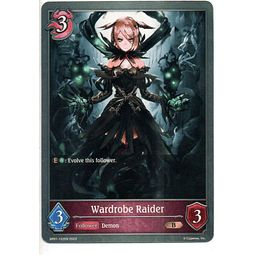 Wardrobe Raider carta shadowverse BP01-122EN