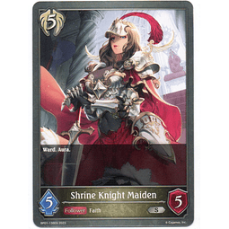 Shrine Knight Maiden carta shadowverse BP01-138EN