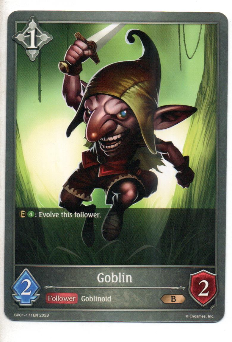 Goblin carta shadowverse BP01-171EN