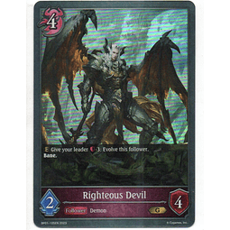 Righteous Devil carta shadowverse BP01-105EN