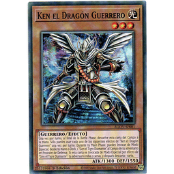 x3 Ken the Warrior Dragon carta yugi AGOV-SP081 Common