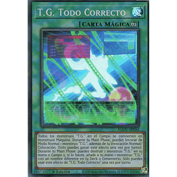 T.G. All Clear carta yugi AGOV-SP050 Super Rare
