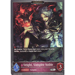 Veight, Vampire Noble (Evolved) carta shadowverse Silver BP02-077EN