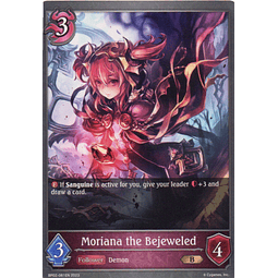 Moriana the Bejeweled carta shadowverse Bronze BP02-081EN