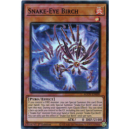 Snake-Eye Birch carta yugi AGOV-EN009 Super Rare