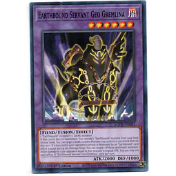 x3 Earthbound Servant Geo Gremlina carta yugi AGOV-EN031 Common