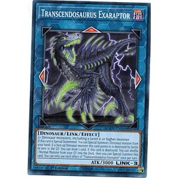 x3 Transcendosaurus Exaraptor carta yugi AGOV-EN044 Common
