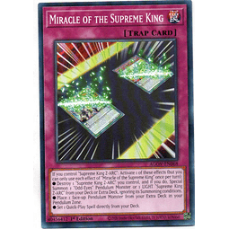 x3 Miracle of the Supreme King carta yugi AGOV-EN068 Common