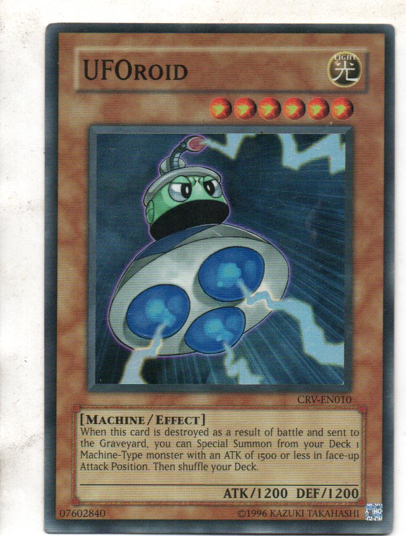 UFOroid carta yugi CRV-EN010 Super Rare