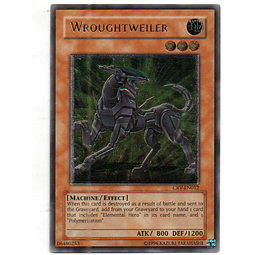 Wroughtweiler carta yugi CRV-EN012 Ultimate Rare