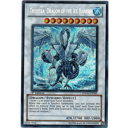 Trishula Dragon Of The Ice Barrier carta yugi HA04-EN060 Secret Rare
