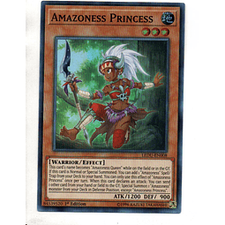 Amazoness Princess carta yugi LEDU-EN008 Super Rare