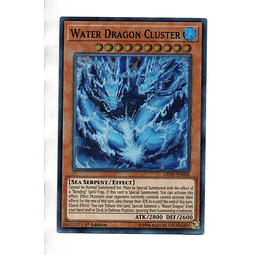 Water Dragon Cluster carta yugi LEDU-EN036 Super Rare