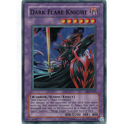 Dark Flare Knight carta yugi DCR-017 Super Rare