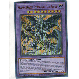Grapha, Dragon Overlord Of Dark World carta yugi SR13-EN041 Ultra Rare