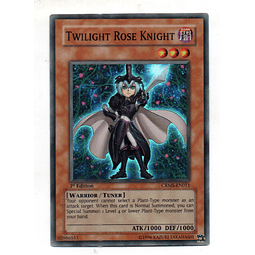 Twilight Rose Knight carta yugi CRMS-EN011 Super Rare