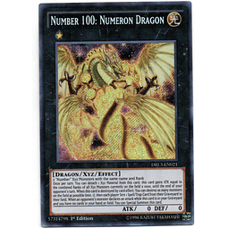 Number 100: Numeron Dragon carta yugi DRL3-EN021 Secret Rare