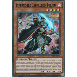 Infernoble Knight Turpin carta yugi DUNE-SP014 Super Rare