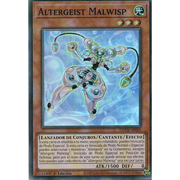 Altergeist Malwisp carta yugi DUNE-SP009 Super Rare
