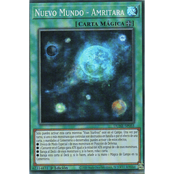 New World - Amritara carta yugi DUNE-SP055 Super Rare