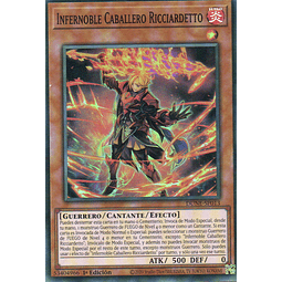 Infernoble Knight Ricciardetto carta yugi DUNE-SP013 Super Rare
