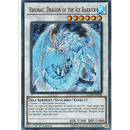 Brionac, Dragon of the Ice Barrier DUDEEN008 Ultra Rare 1st Edition