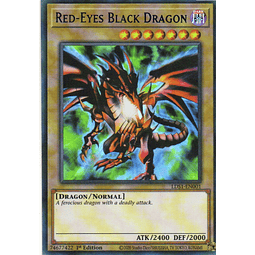 Red-Eyes Black Dragon (Blue) - LDS1-EN001 - Ultra Rare 1st Edition