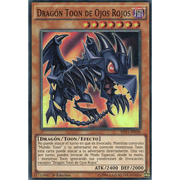 Red-Eyes Toon Dragon - SHVI-EN036 - Super Rare 1st Edition